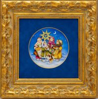 Фарфоровая миниатюра «Колядки»