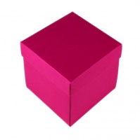 Подарочная коробка из дизайнерской бумаги "Cosmo pink"