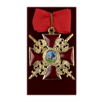 Знак Крест Александра Невского с мечами. копия