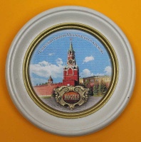 Панно сувенирное «Спасская башня Московского кремля»