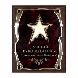 Панно "Лучший руководитель" 